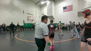 190 lbs Round 1 - Robert Aagard, Worland High School vs Kennin Cunningham, Rock Springs