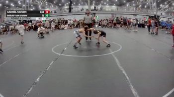 56 lbs Round 3 (8 Team) - Sebastian Luthy, The Outsiders vs Gabriel Vaughn, Revival Awakening