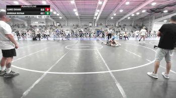 145 lbs Rr Rnd 3 - Luke Evans, Blue Wave vs Jordan Rutan, 4M Strength