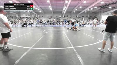 145 lbs Rr Rnd 3 - Luke Evans, Blue Wave vs Jordan Rutan, 4M Strength