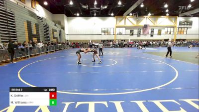 149A lbs Rr Rnd 2 - Kelvin Griffin, Lehigh vs Matt Williams, Army