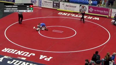 110 lbs Round Of 32 - Hunter Green, Dallas vs Amari Jenkins, Girard