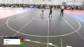 74 lbs Rr Rnd 1 - Aaron Meza, Sunkist Kids / Monster Garage vs Krue Ray, Thatcher Eagles