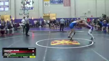 132 lbs Semifinal - Arlo Laxton, Cleveland vs Chancery Deane, Father Ryan