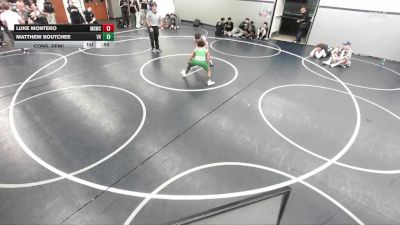 106 lbs Cons. Semi - Matthew Boutchee, Victor Villians vs Luke Montero, Monster Garage Wrestling Club