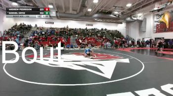 106 lbs Semifinal - Andrew Pedregon, Skyview vs Ezekiel Ortiz, Fort Lupton