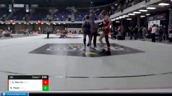 132 lbs Champ. Round 1 - Steven Marvin, Morton vs Nick Pape, Neuqua Valley