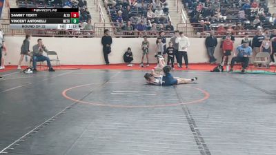 80_B lbs Round Of 32 - Sammy Yerty, Altoona vs Vincent Antonelli, Methacton