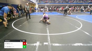 90 lbs Rr Rnd 1 - Kody Perry, Vian Wrestling Club vs Andrew Gordon, Glenpool Warriors