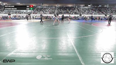 123 lbs Semifinal - Jozi Gilliam, Sulphur vs Autumn Belvin, Shawnee Wrestling