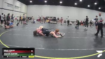 125 lbs Cons. Semi - Brad Yokum, K-Vegas Elite vs Kolton Hunter, Rosewood Wrestling Club