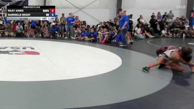 40 lbs Rr Rnd 3 - Riley Jones, MGW Bittersweet Mint - W vs Gabrielle Brady, Maryland Mana - W