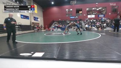 145 lbs Cons. Round 3 - Shonticia Taft, Lincoln Memorial vs Arieana Bacon, Huntingdon