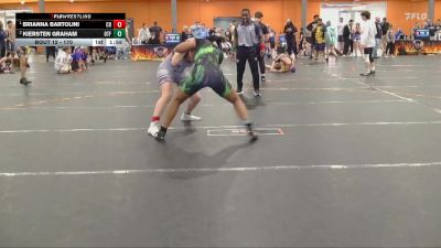 170 lbs Round 1 - Brianna Bartolini, Carolina Reapers vs Kiersten Graham, Only The Fittest