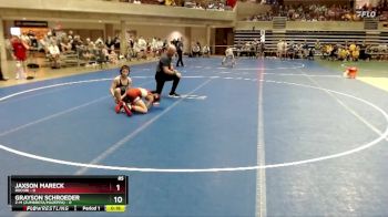 95 lbs Semis (4 Team) - August Gillitzer, Rocori vs Levi Matthees, Z-M (Zumbrota/Mazeppa)