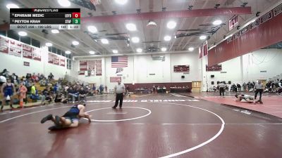 190 lbs Quarterfinal - Ephraim Medic, Ledyard vs Peyton Krah, Stafford