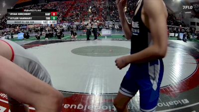 6A 106 lbs Champ. Round 1 - Ryan Hirchert, Nampa vs Kyler Vanwart, Timberline