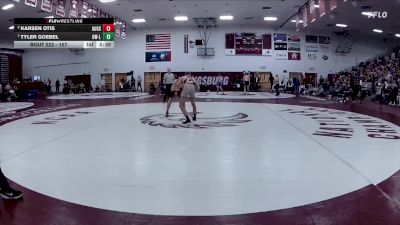 157 lbs Cons. Semi - Tyler Goebel, Wisconsin-La Crosse vs Karsen Otis, Augsburg