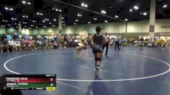 170 lbs Round 5 (6 Team) - Makenzie Solis, STL Green vs Kendal Tucker, Montana