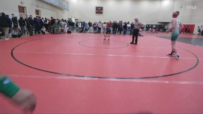 126 lbs Champ. Round 2 - Tommy Wurster, Dublin Coffman vs Bentley Stephen, Barnesville