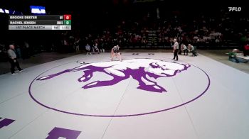 5A 140 lbs 1st Place Match - Brooke Deeter, West Field vs Rachel Jensen, Salem Hills