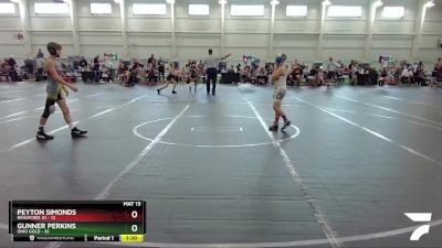 84 lbs Quarterfinal - Peyton Simonds, Bradford JO vs Gunner Perkins, Ohio Gold