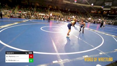 Consi Of 4 - Weston Perkins, Dark Cloud Wrestling Club vs Bentley Philbrick, Elkhorn Wrestling