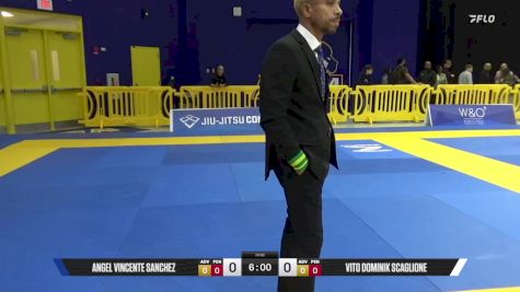 Vito Dominik Scaglion vs Angel Vincente Sanchez 2025 Pan IBJJF Jiu-Jitsu No-Gi Championship
