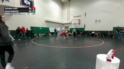 157 lbs Round 7 - Nolan Gregory, Newcastle vs Anthony Cruz, Rawlins