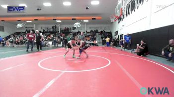 85 lbs Rr Rnd 3 - Jacob Smith, Raw Wrestling Club vs Collin Russow, Beggs Youth Wrestling Program