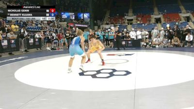 150 lbs Champ. Rd Of 128 - Nicholas Genin, Massachusetts vs Bennett Kujawa, Minnesota