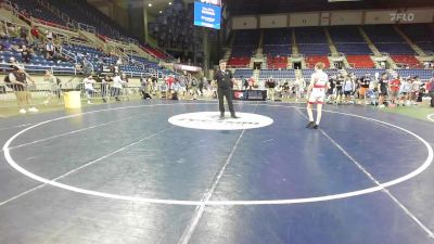 106 lbs Cons 8 #1 - Ian Stearns, PA vs Kaleb Pratt, IL