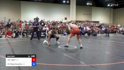 92 kg Cons Semi - Maximus Hale, Pennsylvania RTC vs Michael Macchiavello, LVWC/ TMWC