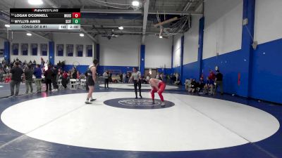 215 lbs Consi Of 8 #1 - Logan O'Connell, Mount Greylock vs Wyllys Ames, Scituate