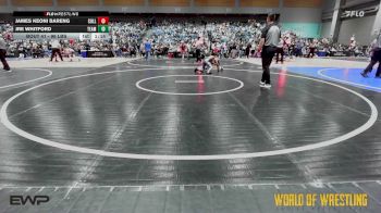 96 lbs Round Of 16 - James Keoni Bareng, College Prep Wrestling Academy vs Jre Whitford, TEAM PRIDE ACADEMY