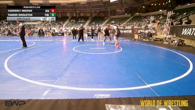 5th Place - Cadderly Meeker, Neighborhood Wrestling Club vs Tanner Singleton, Purler Wrestling