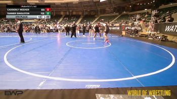 5th Place - Cadderly Meeker, Neighborhood Wrestling Club vs Tanner Singleton, Purler Wrestling