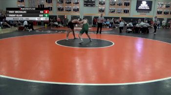 190 lbs 3rd Place Match - Trey Michalec, Prairie, Cedar Rapids vs Trent Glab, Dubuque Hempstead