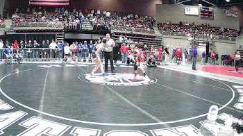 1A 106 lbs Quarterfinal - Tanner Marshall, Panguitch vs Rylen Steers, Milford