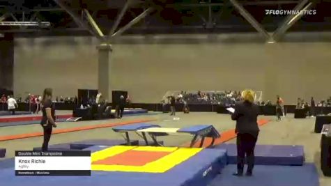 Knox Richie - Double Mini Trampoline, Agility - 2021 USA Gymnastics Championships