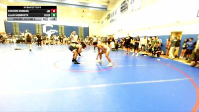 150 lbs Champ. Round 2 - Steven Robles, Aces Wrestling Academy vs Alan Mendieta, Los Osos High School Wrestling