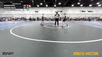 102 lbs Rr Rnd 5 - Madden Votaw, Predators 12U vs Beckhem Fields, Best Trained 12U