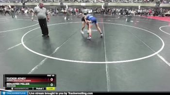 160 lbs Champ. Round 2 - Benjamin Miller, Wisconsin vs Tucker Athey, Askren Wrestling Academy