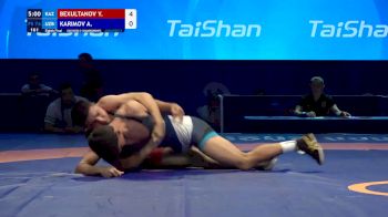 74 kg 1/8 Final - Yerkhan Bexultanov, Kazakhstan vs Asadbek Karimov, Uzbekistan