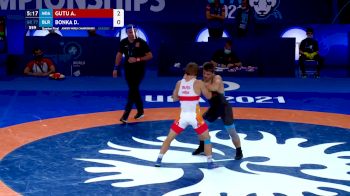 77 kg Quarterfinal - Alexandrin Gutu, MDA vs Dzmitry Bonka, BLR