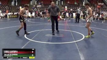 125 lbs Round 1 (4 Team) - Talan Flowers, Bell Trained vs Chris Campbell, Attrition Wrestling