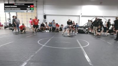 98 lbs Semis (4 Team) - Parker Rothermel, Parabellum WA White vs Jaisen Sharma, Maryland Mallets