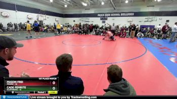 175 lbs Finals (2 Team) - Mason Frei, Prairie vs Cade Femrite, Ellensburg