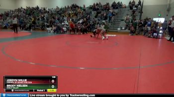 138 lbs Champ. Round 1 - Brody Nielsen, Eagle Valley vs Jordyn Willie, Central Of Grand Junction