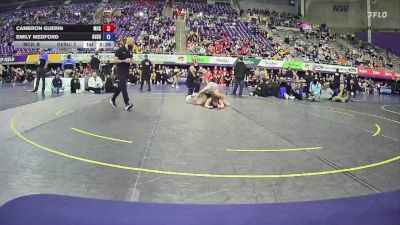 131 lbs Semis & 3rd Wb (16 Team) - Emily Medford, Grand Valley State vs Cameron Guerin, McKendree University